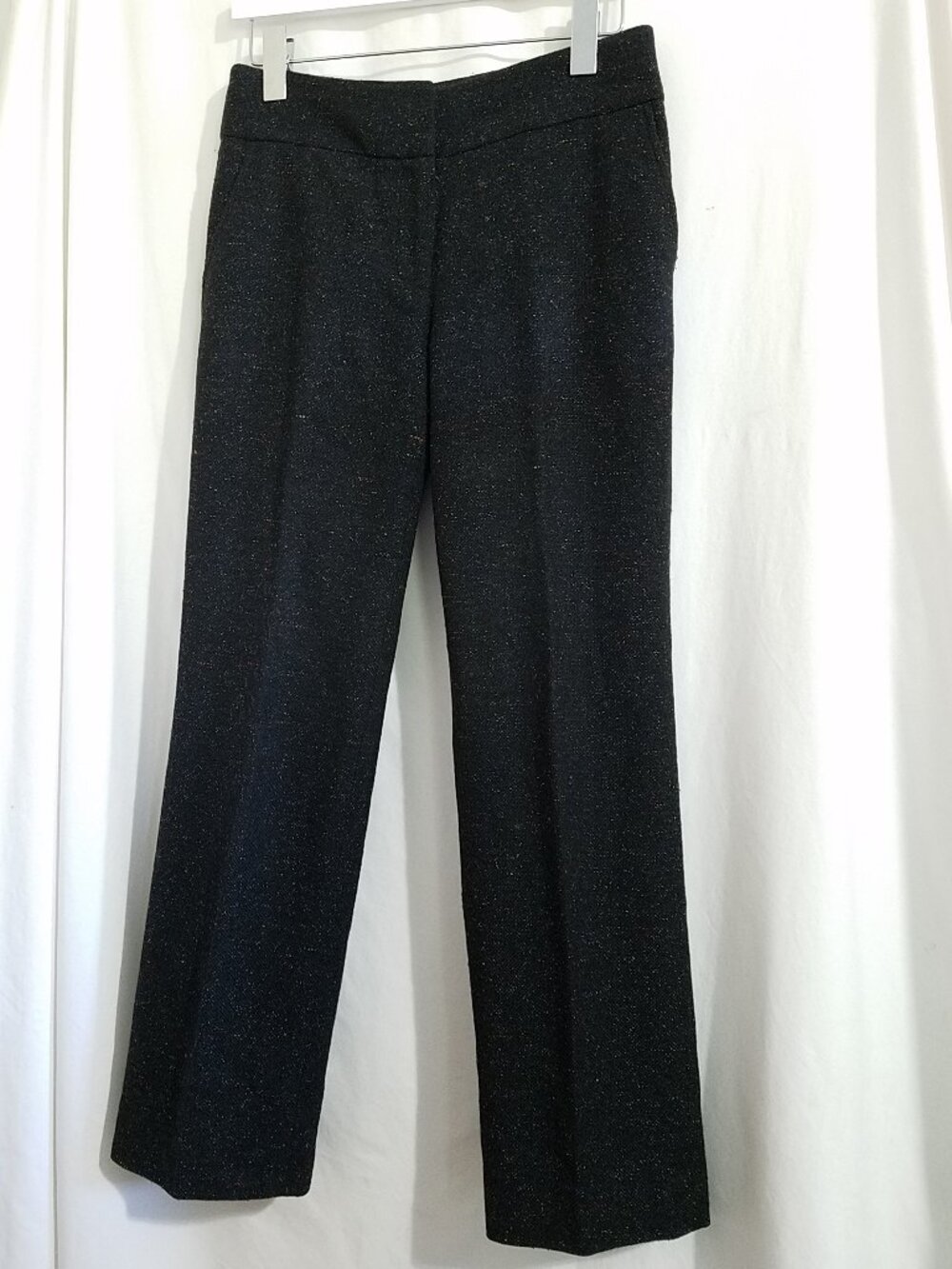 Talbots Heritage Confetti Tweed Trouser 2 Wool Blend
